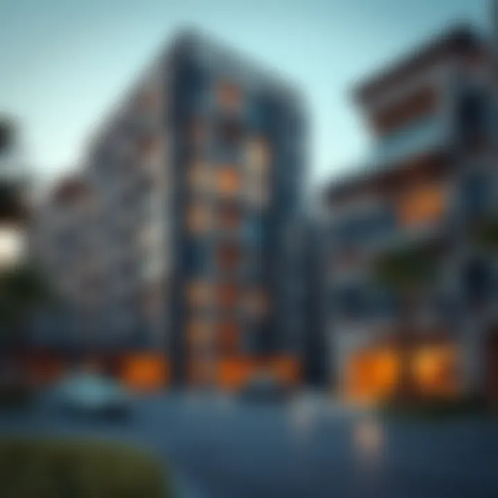 Modern residential building in Dirc - Al Nahda 2