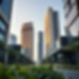 Stunning skyline of District 1 Dubai showcasing modern architecture