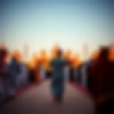 Cultural festival showcasing traditional Emirati performances