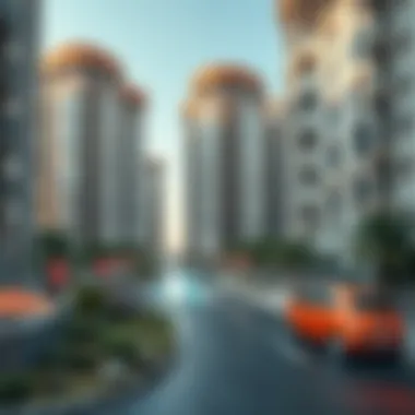 Residential Living in Dubai International City Modern residential buildings in Dubai International City reflecting multicultural living