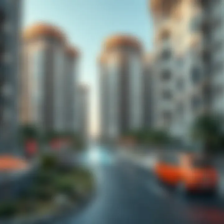 Residential Living in Dubai International City Modern residential buildings in Dubai International City reflecting multicultural living