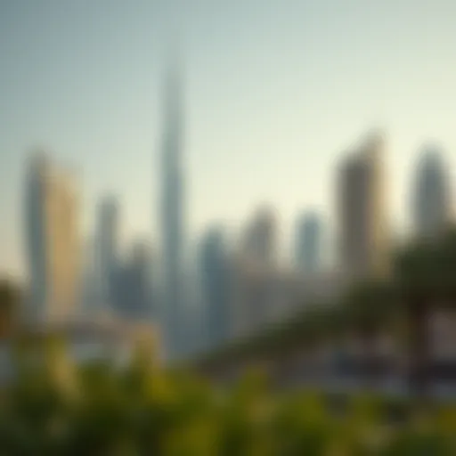 Stunning skyline of Dubai showcasing modern architecture