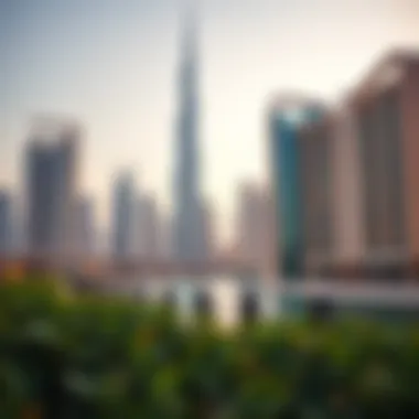 Stunning skyline of Dubai showcasing modern architecture