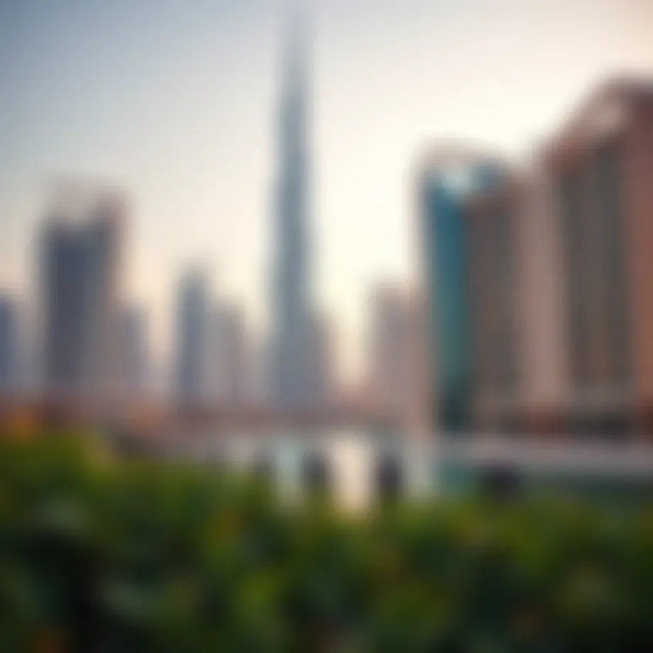 Stunning skyline of Dubai showcasing modern architecture