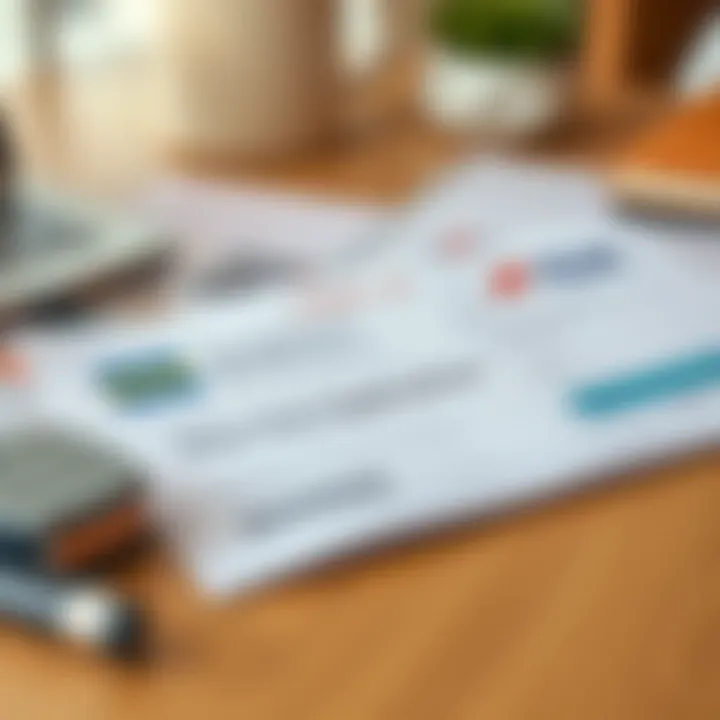 Visa Application Insights Tourist visa application form on a desk