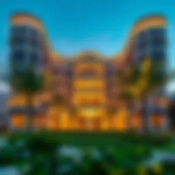 Stunning architectural view of Gardenia by Aldar