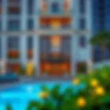 Hamilton Residency's Elegant Facade Luxurious exterior view of Hamilton Residency