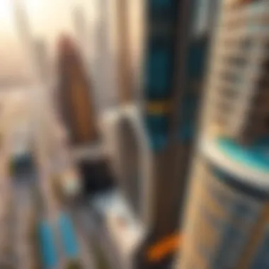 Aerial view of Al Barsha 1 featuring Hessa Building