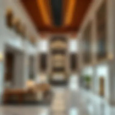 Hessa Building Lobby Luxurious lobby area of Hessa Building