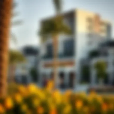 Community Amenities in Dubai Vibrant community amenities in a Dubai residential area