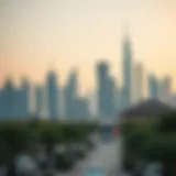 Stunning skyline of Dubai showcasing luxury real estate