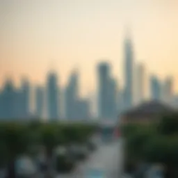 Stunning skyline of Dubai showcasing luxury real estate