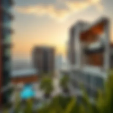 Architectural Masterpiece of Indigo JLT Stunning Architectural View of Indigo JLT