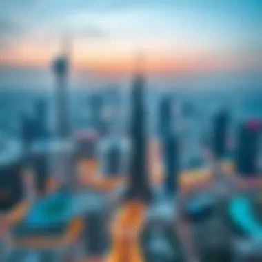 Skyline Perspective of Indigo JLT Breathtaking Skyline from Indigo JLT