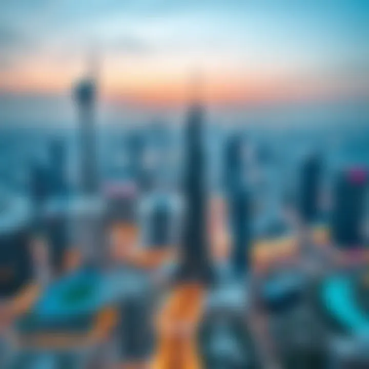 Skyline Perspective of Indigo JLT Breathtaking Skyline from Indigo JLT