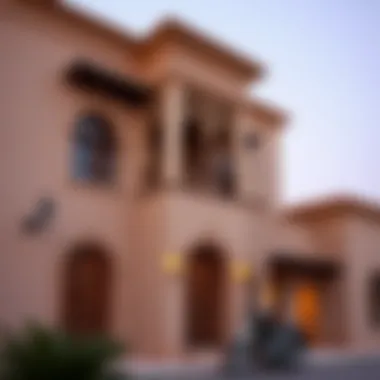 Traditional architecture reflecting the cultural heritage of Jazeerat Al Hamra