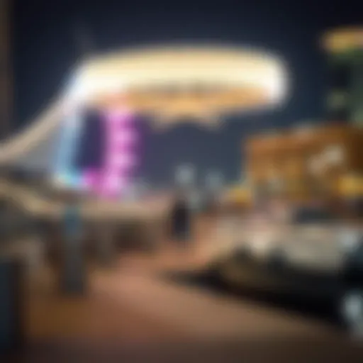 Exploring Marina Beach Dubai at Night Introduction