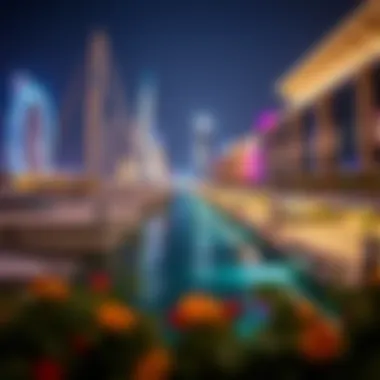 Exploring Marina Beach Dubai at Night Summary