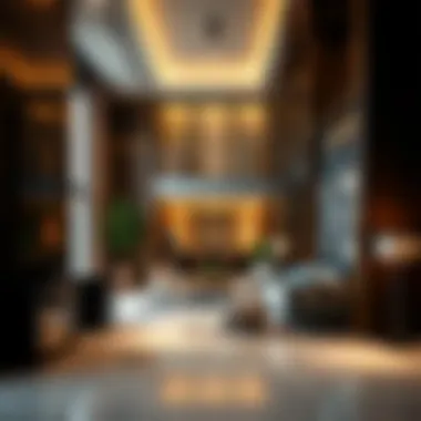 Interior Design of Marina Quays West Tower Interior design showcasing elegance in Marina Quays West Tower