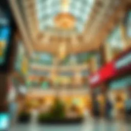 Interior view showcasing the vibrant atmosphere of Mazyad Mall