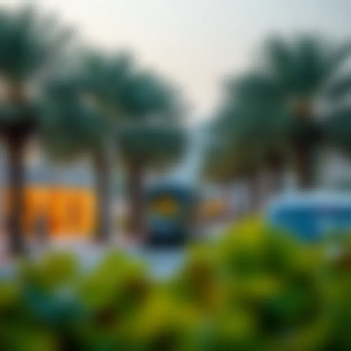 Surrounding amenities near metro stations
