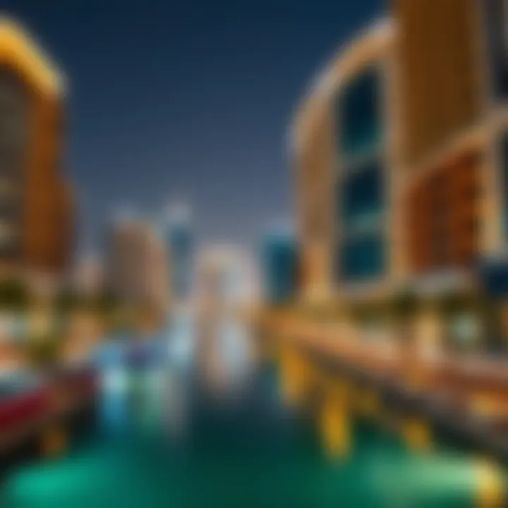 Architectural Brilliance of One Canal A panoramic view of One Canal showcasing its architectural brilliance