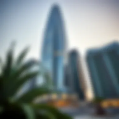 Architectural Marvel of One Tower Stunning exterior view of One Tower showcasing its modern architectural design