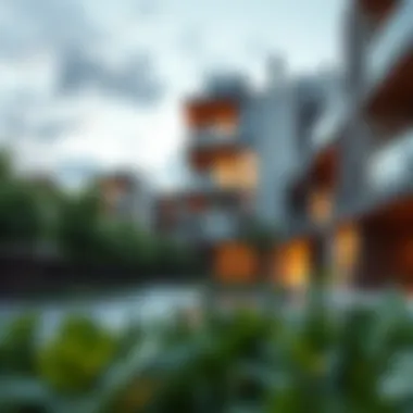 Residential Living in Park Heights A beautifully designed residential building in Park Heights with modern interiors