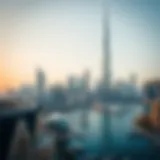 Luxurious skyline of Dubai showcasing platinum real estate