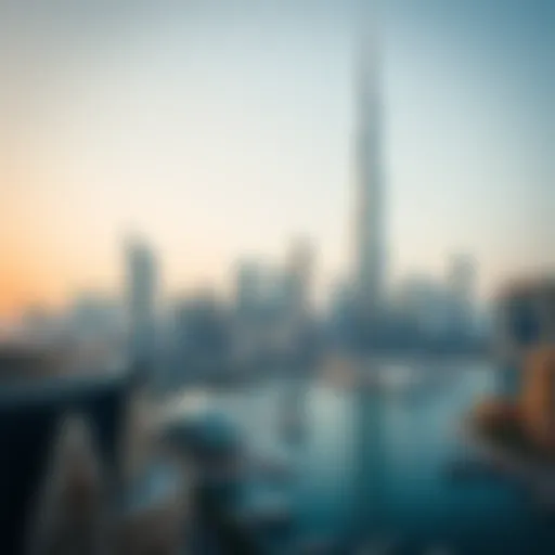 Luxurious skyline of Dubai showcasing platinum real estate