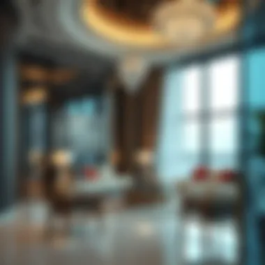 Stunning interior of a platinum property in Dubai
