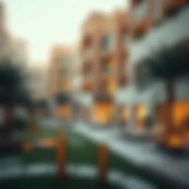 Al Quoz: A Hub for Co-Living Spaces A serene neighborhood in Al Quoz showcasing co-living spaces