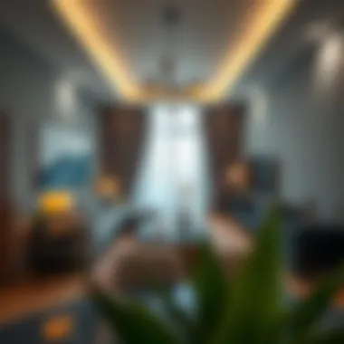 Stylish apartment interior in Nad Al Hamar