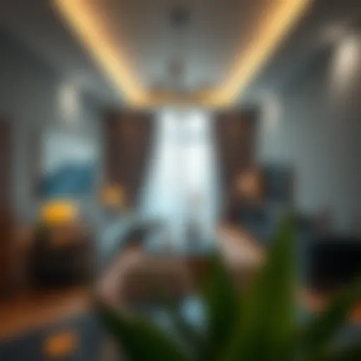 Stylish apartment interior in Nad Al Hamar