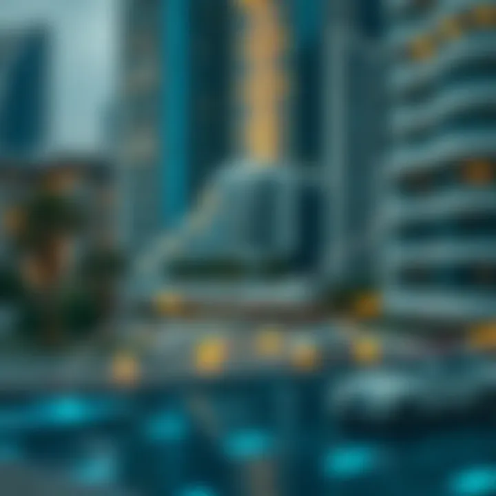 Rising Demand in the Real Estate Market Graph depicting increasing demand for reportage properties in Dubai