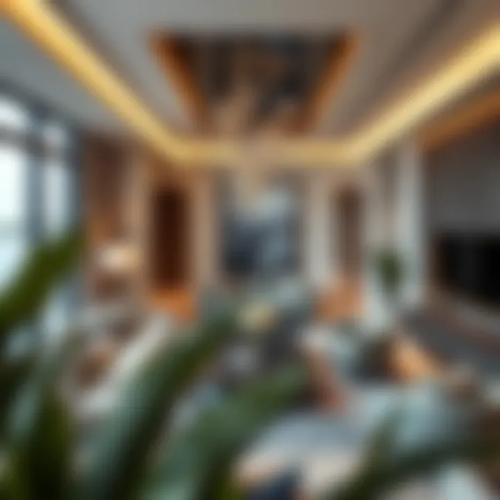 Luxurious Interior Design Trends Interior design of a luxurious Dubai property highlighting contemporary aesthetics