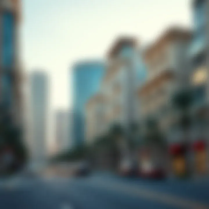 Real estate developments lining Rolla Street, representing modern investment opportunities.