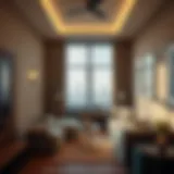 Cozy room interior in Barsha