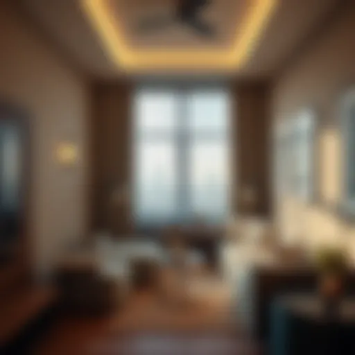 Cozy room interior in Barsha