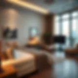 Charming room interior showcasing modern decor