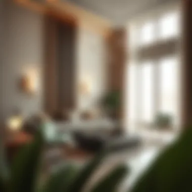 Stylish Room Layout in Mohammed Bin Zayed City Stylish room layout emphasizing comfort and functionality