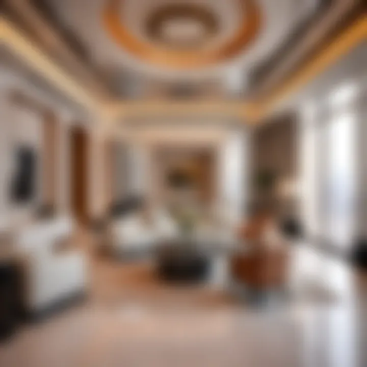 Luxury Interiors at Royal Regency Suites Luxurious interior design elements of Royal Regency Suites