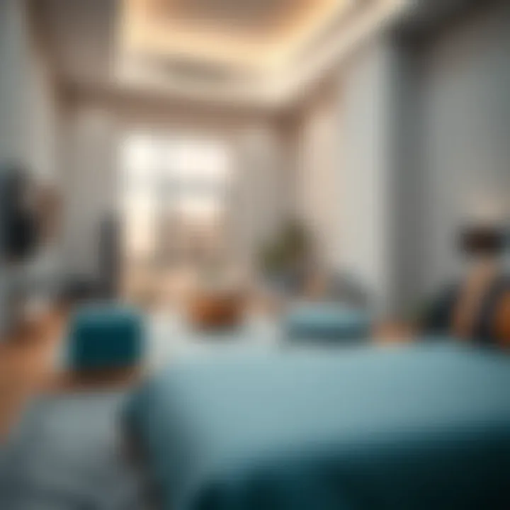 Amenities featured in small room rentals in Mussafah