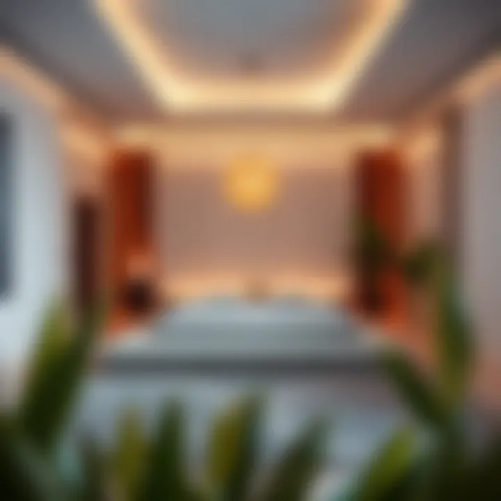 Tranquil wellness retreat in Dubai with serene ambiance