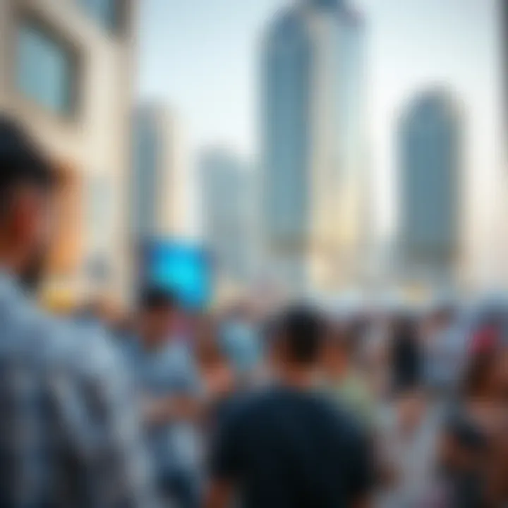 Networking events in Internet City emphasizing community engagement and collaboration
