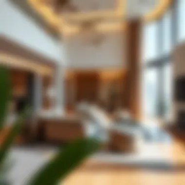 Spacious living area showcasing the benefits of corner residences