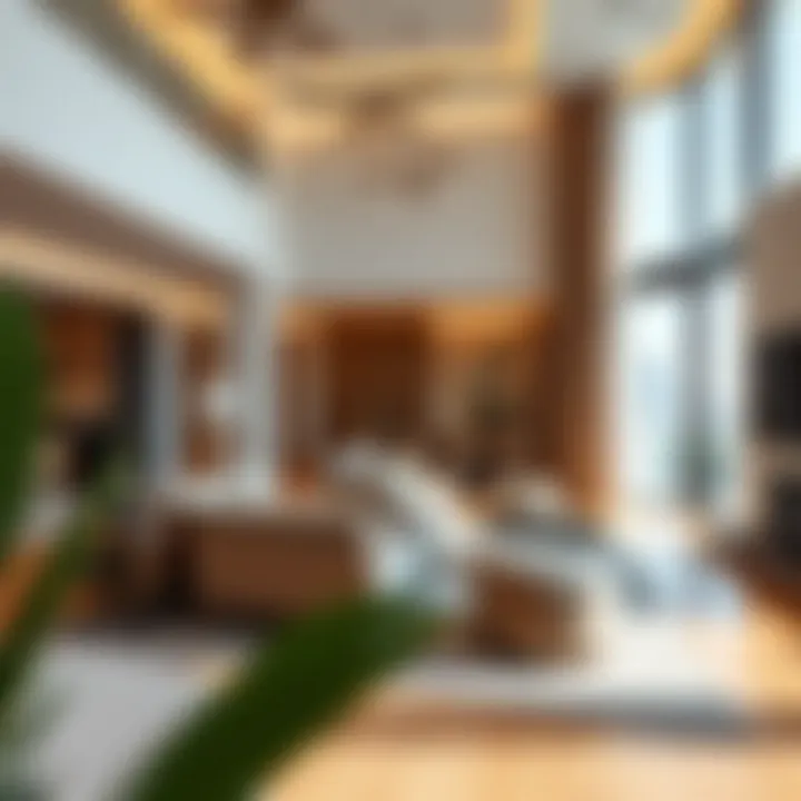 Spacious living area showcasing the benefits of corner residences