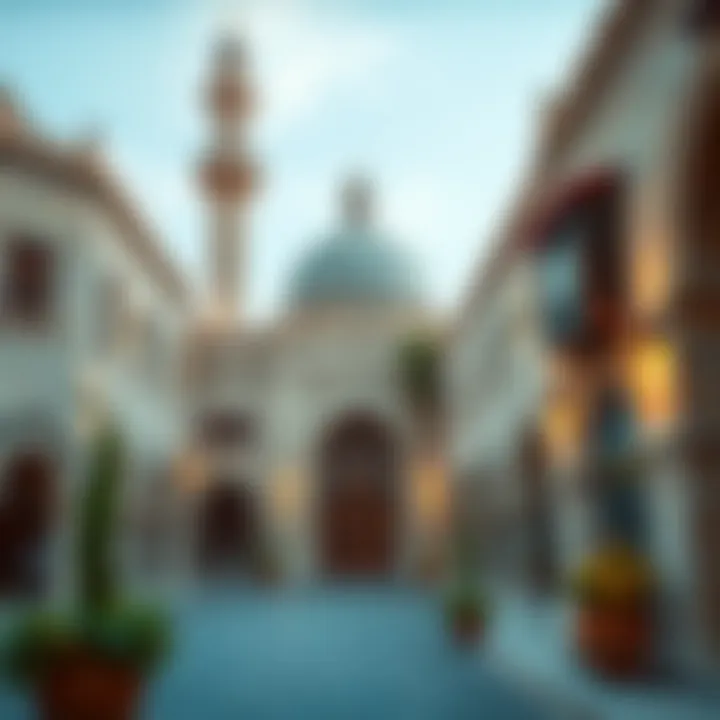 Historical architecture representing the cultural heritage of سوق الراس