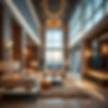 Luxury Interior of Park View Residence Interior design details of Park View Residence emphasizing luxury