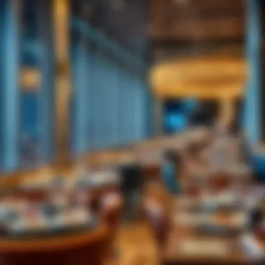 Gourmet Dining Options at DXB Lounge Gourmet dining options at a DXB lounge
